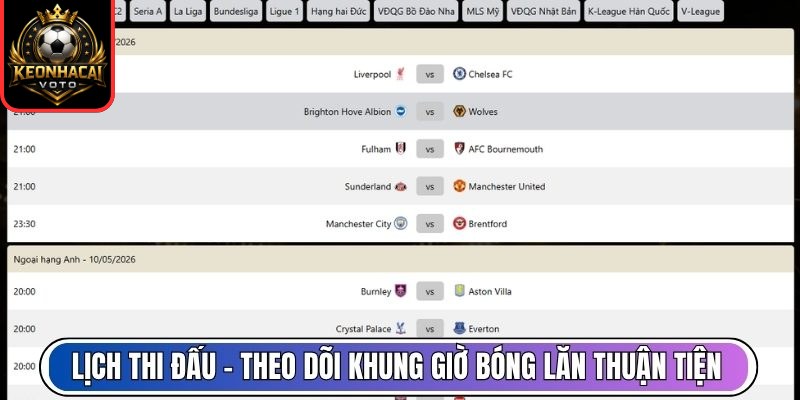 KEONHACAI VOTO - KÈO NHÀ CÁI Trực Tiếp, Tỷ Lệ Kèo Nhà Cái 5 Hôm Nay 9 Lịch thi đấu – Theo dõi khung giờ bóng lăn thuận tiện
