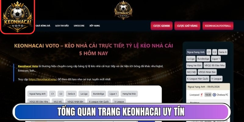 KEONHACAI VOTO - KÈO NHÀ CÁI Trực Tiếp, Tỷ Lệ Kèo Nhà Cái 5 Hôm Nay 7 Tổng quan trang Keonhacai uy tín